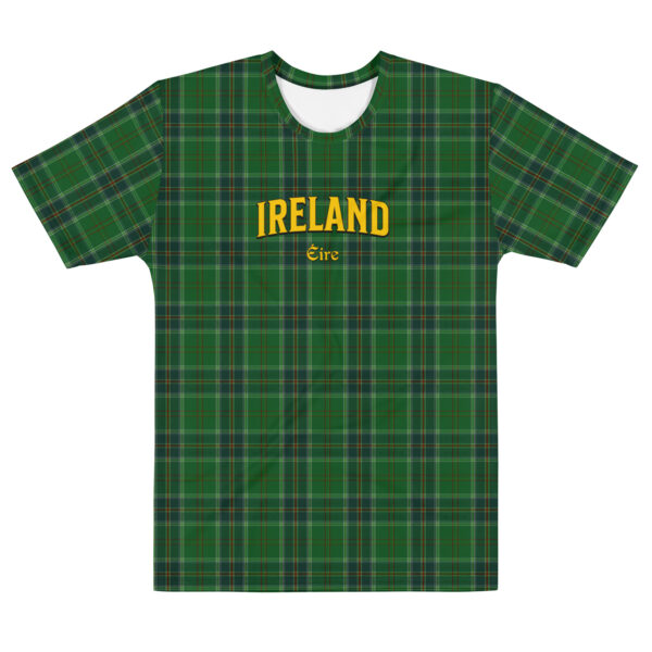 Ireland green tartan t-shirt