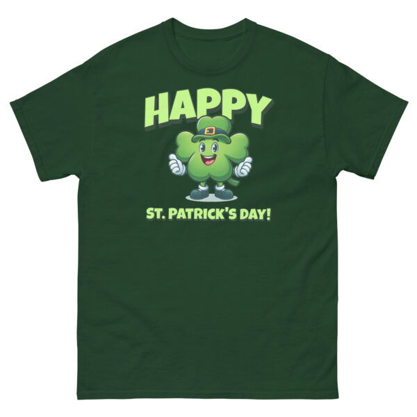 Happy Shamrock St Patrick's Day t-shirt - Image 3