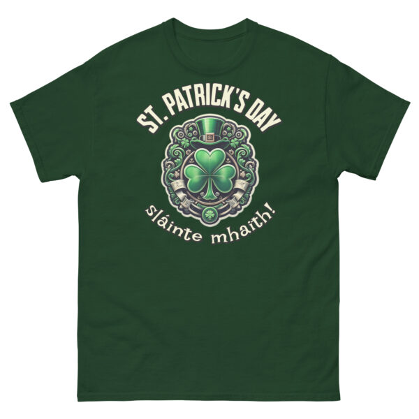 St Patrick's Day shamrock crest t-shirt - Image 3