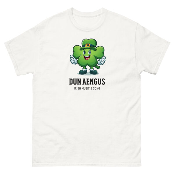 Dun Aengus happy shamrock t-shirt